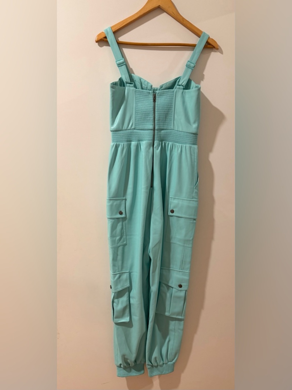 Alice + Olivia Frida Cargo Jumpsuit Size 4 - Picture 8 of 16